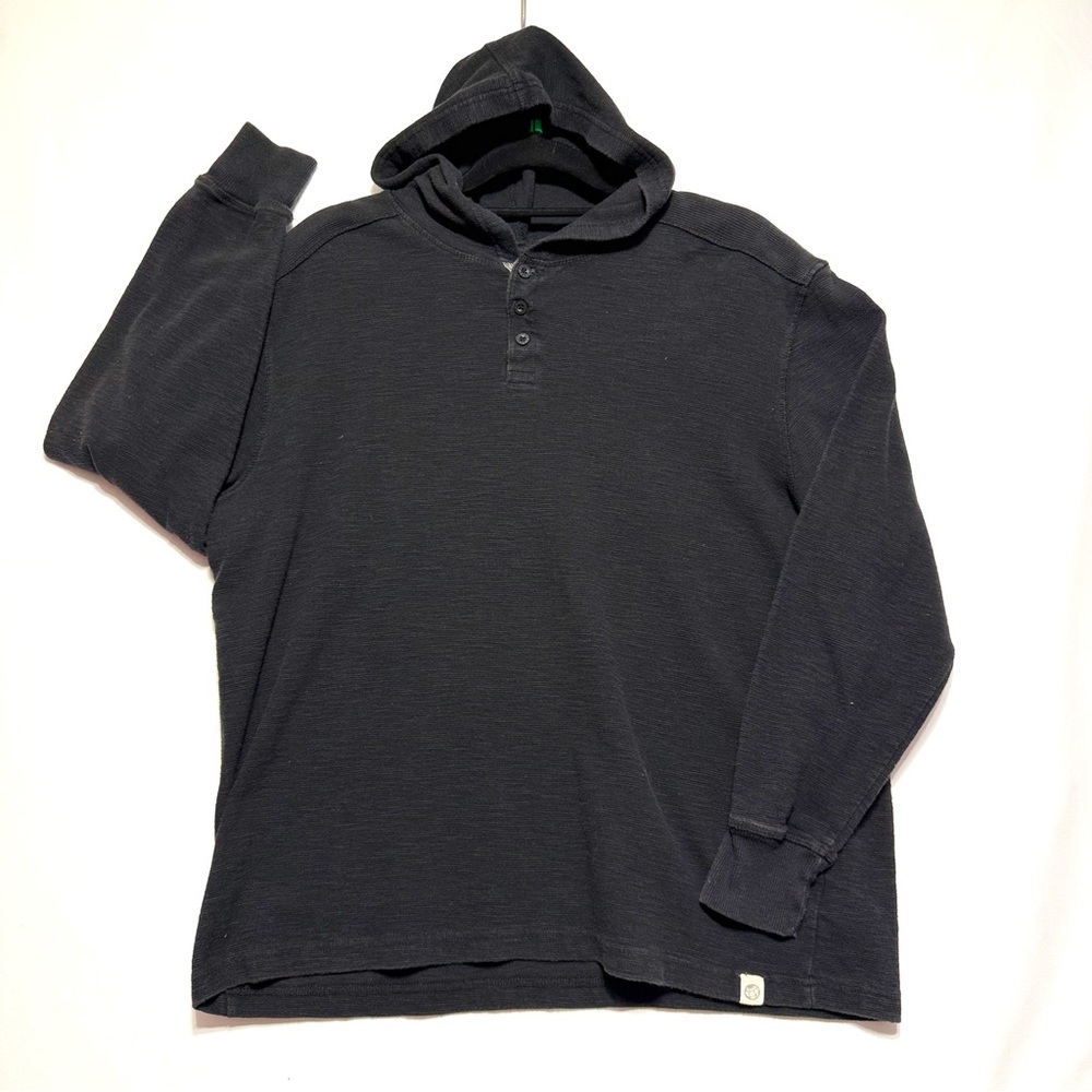 Free Planet Men's Classic Black Hoodie Sweatshirt Size‎ XL